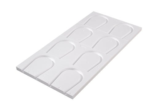 MurHeat AQUA EPS 30, Kopfelement K/AZ (8 Bögen), VA=125mm
