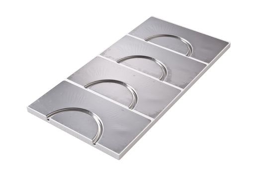 MurHeat AQUA EPS 30, Kopfelement mit Aluminium K/AZ ALU (4 Bögen), VA=250mm