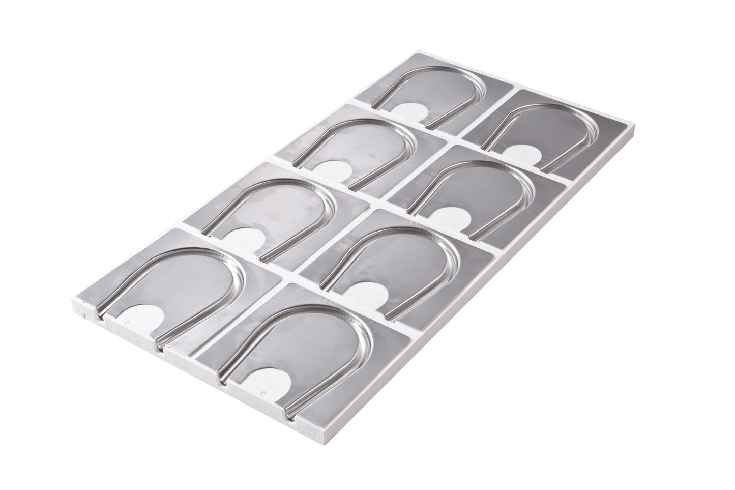 MurHeat AQUA EPS 30, Kopfelement mit Aluminium K/AZ ALU (8 Bögen), VA=125mm