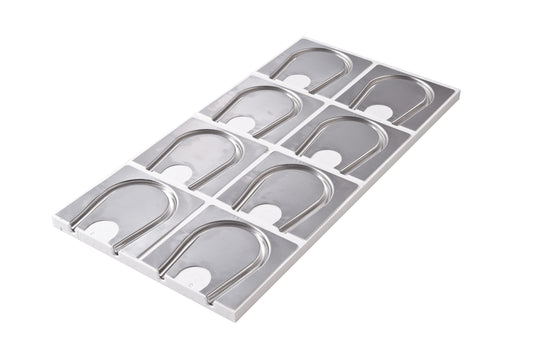 MurHeat AQUA EPS 30, Kopfelement mit Aluminium K/AZ ALU (8 Bögen), VA=125mm
