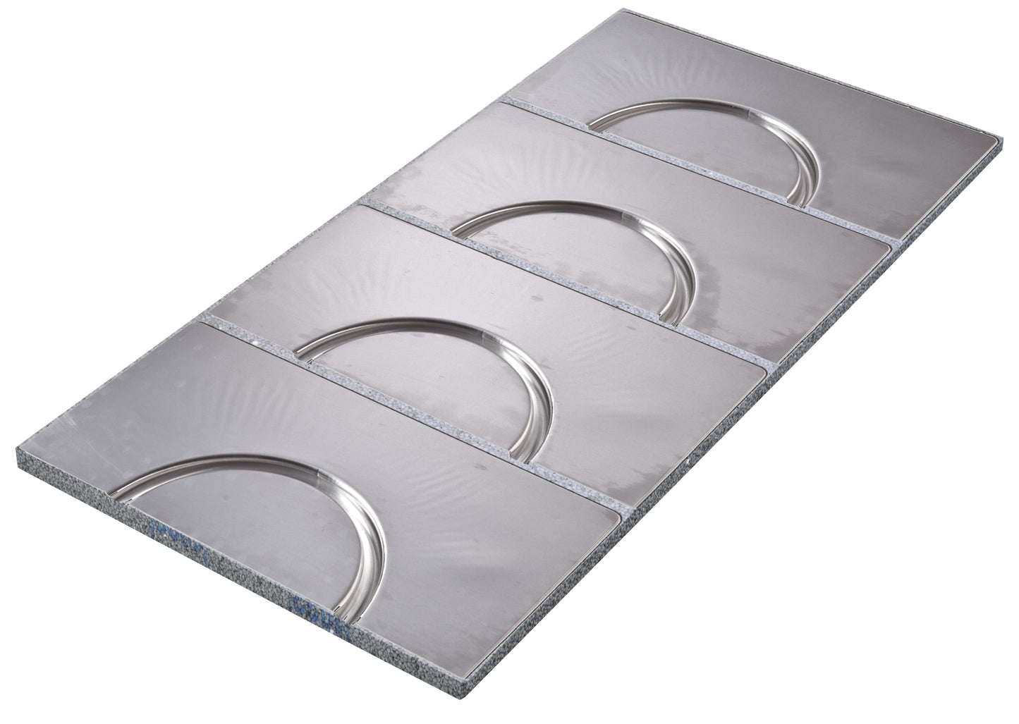 MurHeat AQUA NEO 20, Kopfelement mit Aluminium K/AZ ALU (4 Bögen), VA=250mm