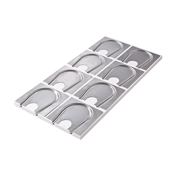 MurHeat AQUA EPS 30, Kopfelement mit Aluminium K/AZ ALU (8 Bögen), VA=125mm