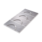 MurHeat AQUA EPS 30, Kopfelement mit Aluminium K/AZ ALU (4 Bögen), VA=250mm