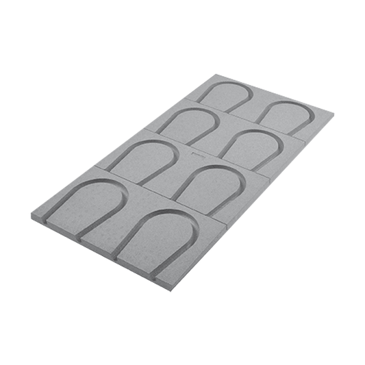 MurHeat AQUA NEO 20, Kopfelement K/AZ (8 Bögen), VA=125mm